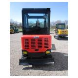 AGT Industrial QNT50R Excavator w/Side Swing Boom & Hydraulic Thumb