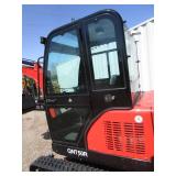 AGT Industrial QNT50R Excavator w/Side Swing Boom & Hydraulic Thumb