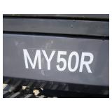 AGT Industrial MY50R Excavator w/Side Swing Boom & Hydraulic Thumb