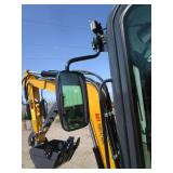 AGT Industrial MY50R Excavator w/Side Swing Boom & Hydraulic Thumb