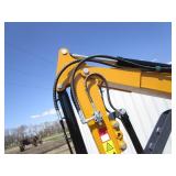 AGT Industrial MY50R Excavator w/Side Swing Boom & Hydraulic Thumb