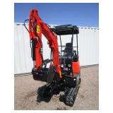 AGT Industrial YNT18 Excavator w/Yanmar Diesel & Side Swing Boom