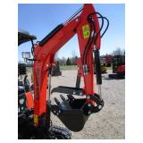 AGT Industrial YNT18 Excavator w/Yanmar Diesel & Side Swing Boom