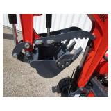 AGT Industrial QK18K-C Excavator w/Kubota Diesel, Side Swing Boom & Hydraulic Thumb