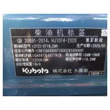 AGT Industrial QK18K-C Excavator w/Kubota Diesel, Side Swing Boom & Hydraulic Thumb