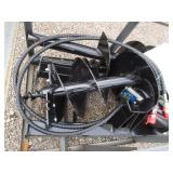 AGT Industrial Skid Steer Auger w/6" 12" & 14" Augers