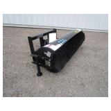 AGT Industrial 72" Skid Steer Broom