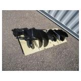 Future Mini Excavator Post Auger w/8" 12" 16" Augers