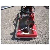 Future Skid Steer Post Auger w/8" 12" 16" Bits