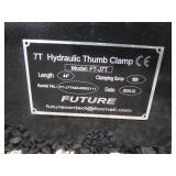 Future 7ton Excavator 44" Hydraulic Thumb