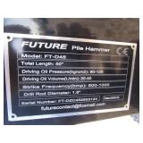 Future Mini Skid Steer Post Pounder