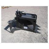 Future Skid Steer 20" Tree Stump Spade w/Grapple