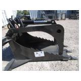 Future Skid Steer 20" Tree Stump Spade w/Grapple