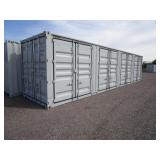 40' Single Trip High Cube Multi Door Storage Container