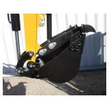 AGT Industrial QNT30 Excavator w/Kubota Diesel, Side Swing Boom, Hydraulic Thumb