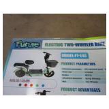 Future Electric Scooter Grey & Red