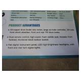 Future Electric Scooter Grey & Red