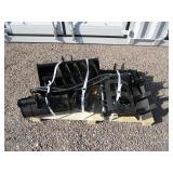 AGT Industrial 9pc Mini Excavator Attachment Set
