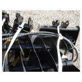 AGT Industrial 9pc Mini Excavator Attachment Set