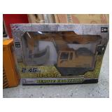 RC Crane, Excavator & Cement Truck