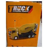 RC Crane, Excavator & Cement Truck