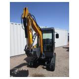 AGT Industrial MY50R Excavator w/Side Swing Boom & Hydraulic Thumb