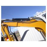 AGT Industrial MY50R Excavator w/Side Swing Boom & Hydraulic Thumb