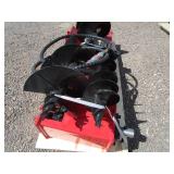 Future Skid Steer Post Auger w/8" 12" 16" Bits