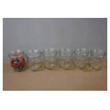 *6* Weck Mini Tulip Canning Jars