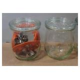 *6* Weck Mini Tulip Canning Jars