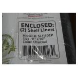 *2* Drymate 11x50" Shelf Liner - Charcoal