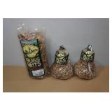 *2* Mr Bird Bugs, Nuts & Fruit 12.5 oz Bells and 24oz Cylinder