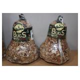 *2* Mr Bird Bugs, Nuts & Fruit 12.5 oz Bells and 24oz Cylinder