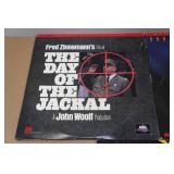 *5* Laser VideoDiscs - The Day of the Jackal, Puppet Masters, True Lies
