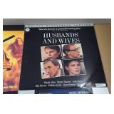 *6* Laser Videodiscs - Husbands and Wives, Lawnmower Man, Body Heat