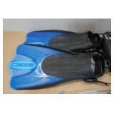 Cressi Adult Rondine Palau Fin Snorkel Set - Fin Size L/XL