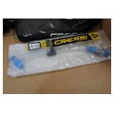 Cressi Adult Rondine Palau Fin Snorkel Set - Fin Size S/M