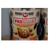 *2* Boss Dog ProBalls Freeze Dried Raw Treats for Dogs - 6oz