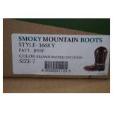 Smoky Mountain Boots - Youth Size 7