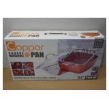 Copper 5-Piece 9.5" Square Casserole Pan