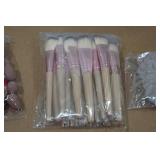 Makeup Brush, Sponge and Pad Set