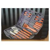 Gourmet Traditions 18-Piece BBQ Utensil Set