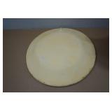 Large Decorative Clay Plate and Vase