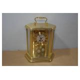 Vintage Montrev Brass Anniversary Clock