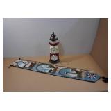 Split Rock Light House Barometer and Banner