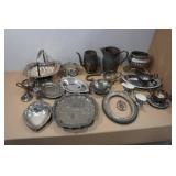 Assorted Silverplate Serving Pieces