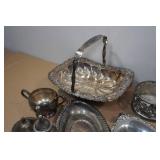 Assorted Silverplate Serving Pieces