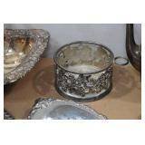 Assorted Silverplate Serving Pieces