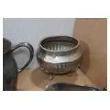 Assorted Silverplate Serving Pieces