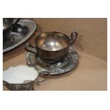 Assorted Silverplate Serving Pieces